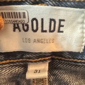 Agolde Blue Denim Jeans